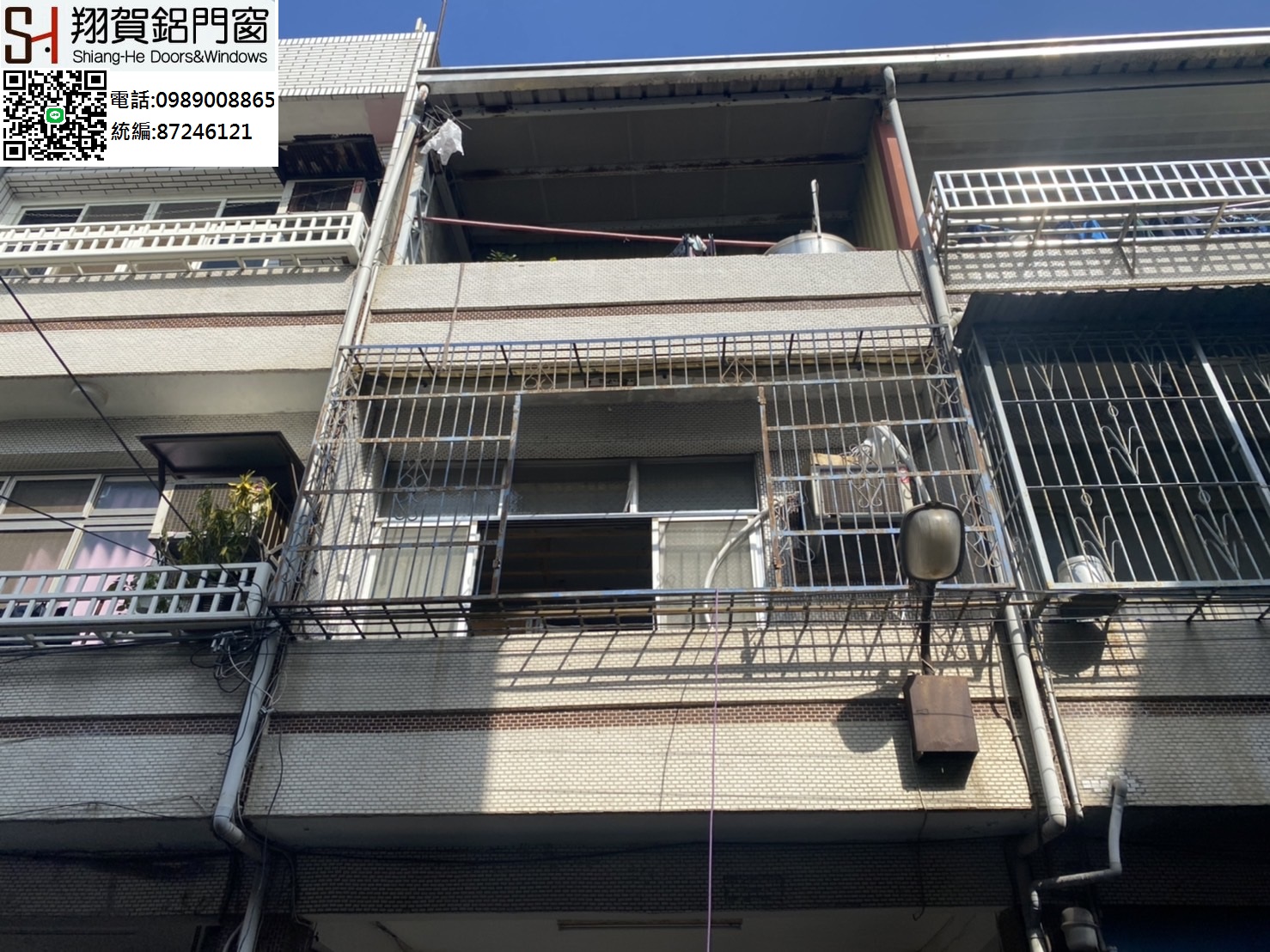 台中陽台凸窗及落地窗安裝